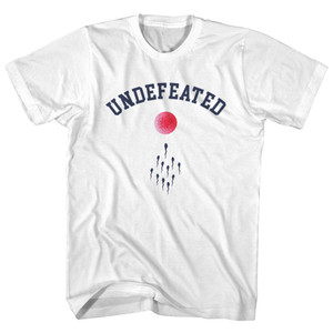 Undefeated Sperm Race Adult Cotton T-shirt - White