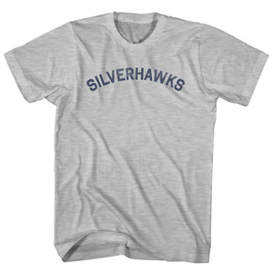 SilverHawks Adult Cotton T-shirt - Grey Heather