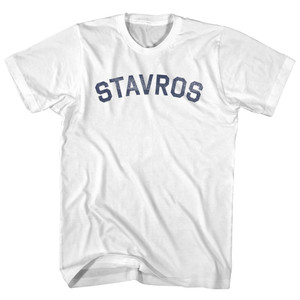 Stavros Youth Cotton T-shirt - White