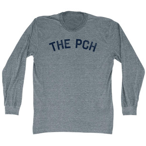 The PCH Adult Tri-Blend Long Sleeve T-shirt - Athletic Grey