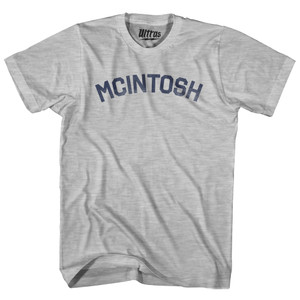 McINTOSH Womens Cotton Junior Cut T-Shirt - Grey Heather