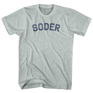 Soder Adult Tri-Blend T-shirt - Athletic Cool Grey