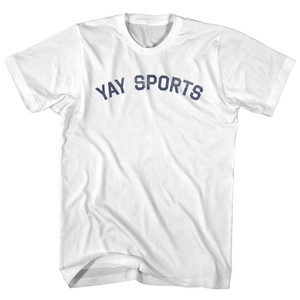 Yay Sports Youth Cotton T-shirt - White