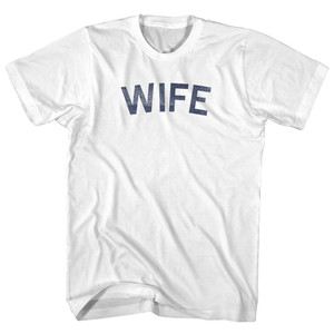Wife Youth Cotton T-shirt - White