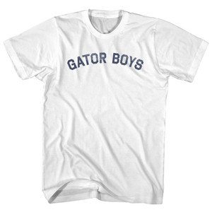 Gator Boys Youth Cotton T-shirt - White