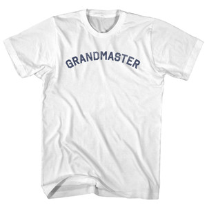 Grandmaster Womens Cotton Junior Cut T-Shirt - White