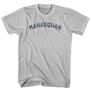 Manasquan Adult Cotton T-shirt - Cool Grey