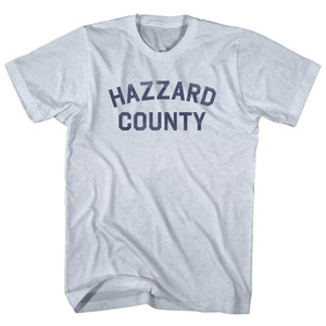 Hazzard County Adult Tri-Blend T-shirt - Athletic White