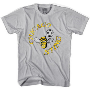 Chicago Sting Soccer T-shirt - Cool Grey Chicago Sting Soccer T-shirt - Cool Grey