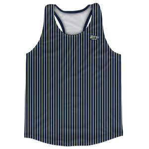 Pinstripes Running Track Tops Made In USA - Blue Navy and Vegas Gold Pinstripes Running Track Tops Made In USA - Blue Navy and Vegas Gold