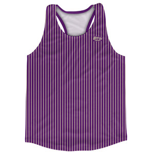 Pinstripes Running Track Tops Made In USA - Purple Medium and Vegas Gold Pinstripes Running Track Tops Made In USA - Purple Medium and Vegas Gold