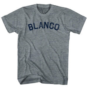 Blanco Adult Tri-Blend T-shirt - Athletic Grey