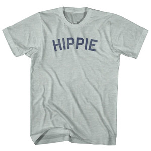 Hippie Adult Tri-Blend T-shirt - Athletic Cool Grey