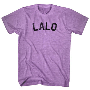 Lalo Adult Tri-Blend T-shirt - Athletic Purple