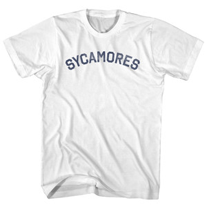 Sycamores Adult Cotton T-shirt - White