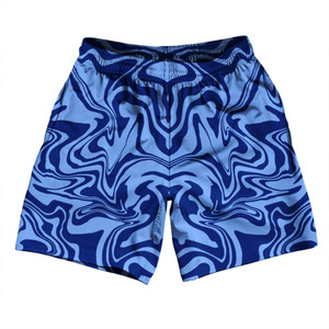 Vapor Design Soccer Shorts Made In USA - Blue Carolina and Royal Blue Vapor Design Soccer Shorts Made In USA - Blue Carolina and Royal Blue
