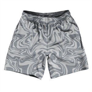 Vapor Design Athletic Running Fitness Exercise Shorts 7" Inseam Shorts Made In USA - Grey Medium and Grey Dark Vapor Design Athletic Running Fitness Exercise Shorts 7" Inseam Shorts Made In USA - Grey Medium and Grey Dark