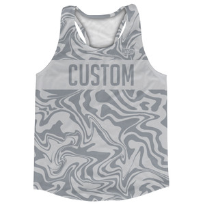 Vapor Design Custom Finish Line Running Track Tops Made In USA - Grey Medium and Grey Dark Vapor Design Custom Finish Line Running Track Tops Made In USA - Grey Medium and Grey Dark