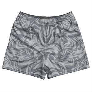 Vapor Design Rugby Shorts Made In USA - Grey Medium and Grey Dark Vapor Design Rugby Shorts Made In USA - Grey Medium and Grey Dark