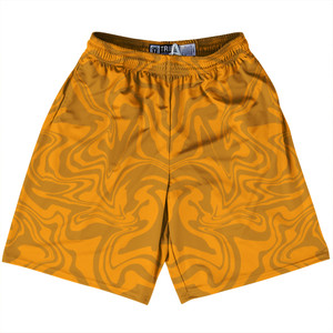 Vapor Design Lacrosse Shorts Made In USA - Orange and Burnt Orange Vapor Design Lacrosse Shorts Made In USA - Orange and Burnt Orange