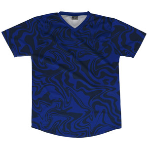 Vapor Design Soccer Jersey Made In USA - Royal Blue and Navy Blue Vapor Design Soccer Jersey Made In USA - Royal Blue and Navy Blue