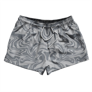 Vapor Design 2.5" Swim Shorts Made in USA - Grey Medium and Grey Dark Vapor Design 2.5" Swim Shorts Made in USA - Grey Medium and Grey Dark