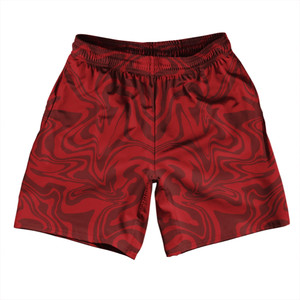 Vapor Design Soccer Shorts Made In USA - Red and Maroon Vapor Design Soccer Shorts Made In USA - Red and Maroon
