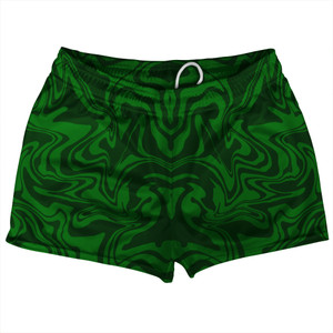 Vapor Design Shorty Short Gym Shorts 2.5" Inseam Made In USA - Forest Green and Kelly Green Vapor Design Shorty Short Gym Shorts 2.5" Inseam Made In USA - Forest Green and Kelly Green