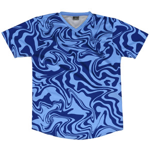 Vapor Design Soccer Jersey Made In USA - Blue Carolina and Royal Blue Vapor Design Soccer Jersey Made In USA - Blue Carolina and Royal Blue