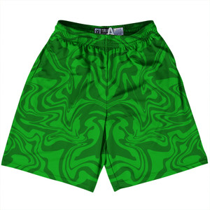 Vapor Design Lacrosse Shorts Made In USA - Kelly Green and Grass Green Vapor Design Lacrosse Shorts Made In USA - Kelly Green and Grass Green