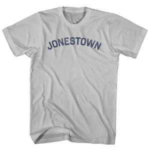 Jonestown Adult Cotton T-shirt - Cool Grey