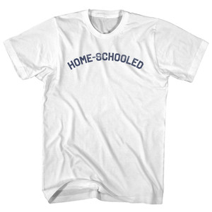 Home Schooled Youth Cotton T-shirt - White