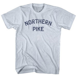 Northern Pike Adult Tri-Blend T-shirt - Athletic White