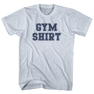 Gym Shirt Adult Tri-Blend T-shirt - Athletic White