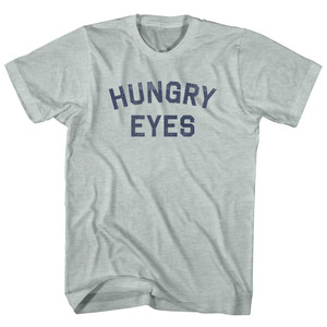 Hungry Eyes Adult Tri-Blend T-shirt - Athletic Cool Grey