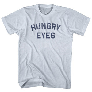 Hungry Eyes Adult Tri-Blend T-shirt - Athletic White