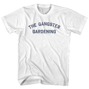 The Gangster Gardening Youth Cotton T-shirt - White The Gangster Gardening Youth Cotton T-shirt - White