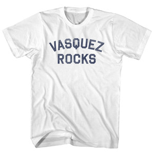 Vasquez Rocks Womens Cotton Junior Cut T-Shirt - White