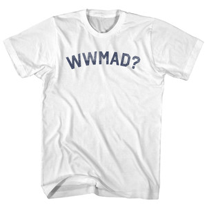 WWMAD What Would Marcus Aurelius Do Youth Cotton T-shirt - White