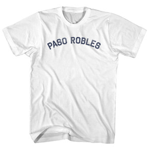 Paso Robles Youth Cotton T-shirt - White Paso Robles Youth Cotton T-shirt - White