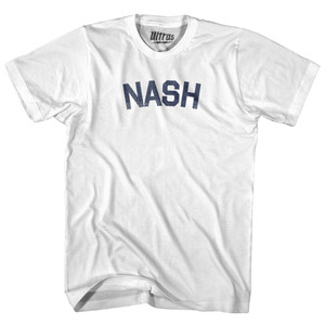 NASH Womens Cotton Junior Cut T-Shirt - White