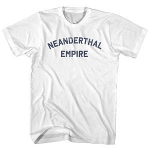 Neanderthal Empire Youth Cotton T-shirt - White