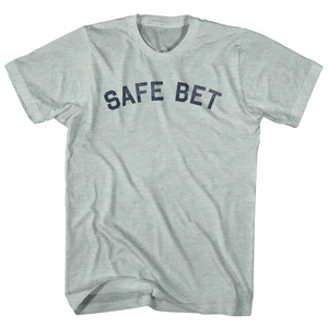 Safe Bet Adult Tri-Blend T-shirt - Athletic Cool Grey