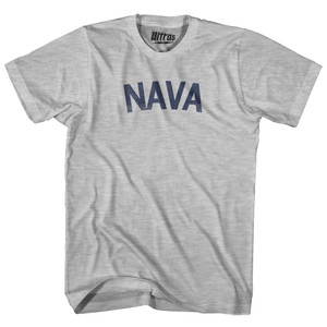 NAVA Womens Cotton Junior Cut T-Shirt - Grey Heather
