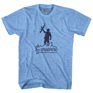 Wolverines Second Amendment Adult Tri-Blend T-shirt - Athletic Blue