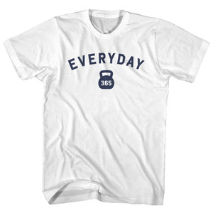 Everyday Kettlebell 365 Youth Cotton T-shirt - White Everyday Kettlebell 365 Youth Cotton T-shirt - White