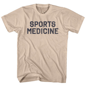 Sports Medicine Adult Cotton T-shirt - Creme