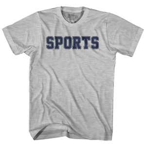 Sports Youth Cotton T-shirt - Grey Heather