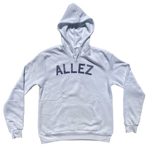 Allez Cotton-Poly Blend Hoodie White