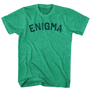 Enigma Adult Tri-Blend T-shirt Athletic Green